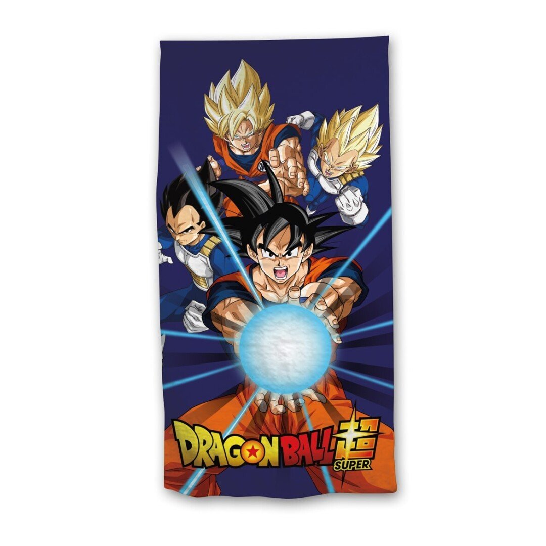 DRAGON BALL SUPER Kameha -Serviette de Plage 100% Polyester 70x140cm