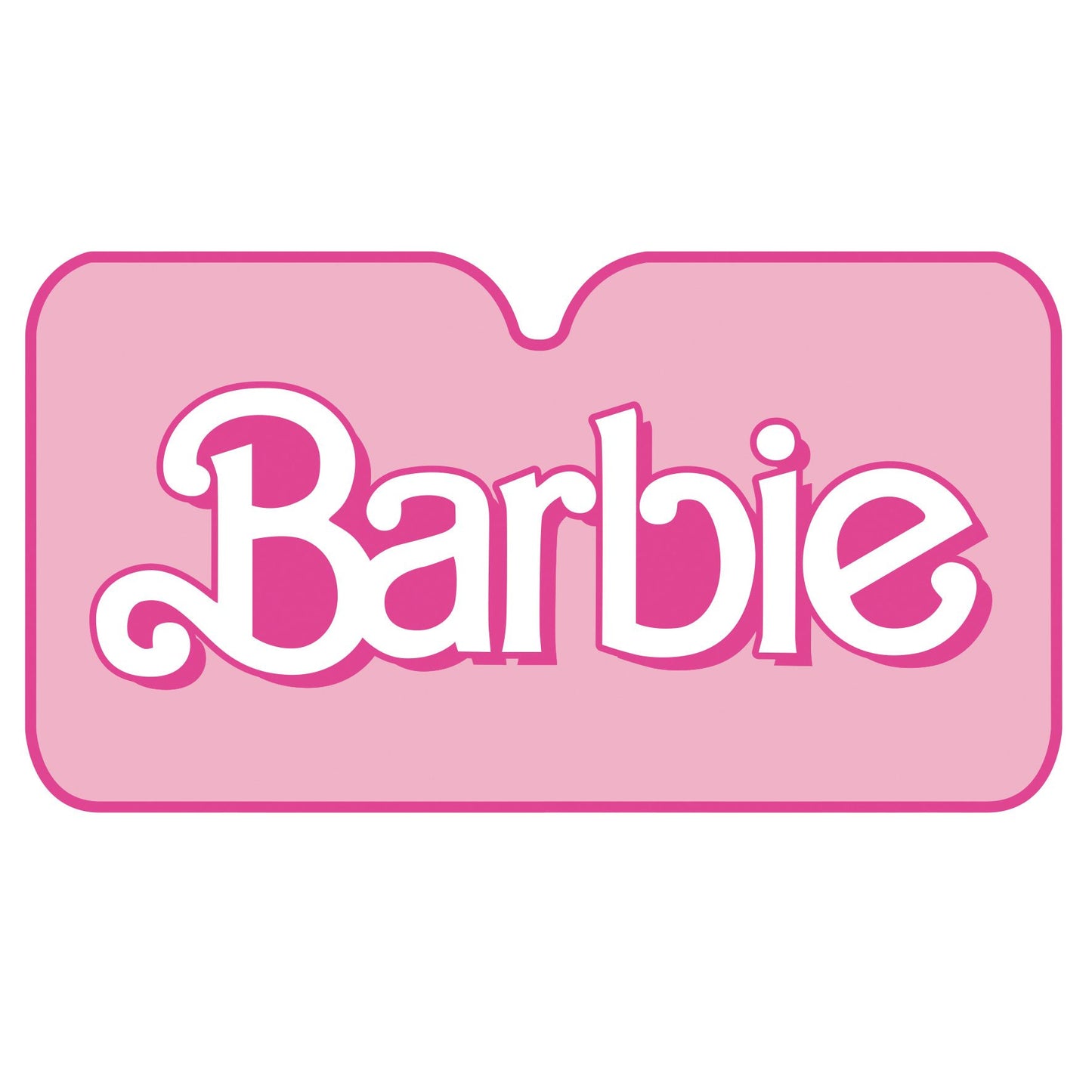 BARBIE Logo Pare-Soleil de Voiture