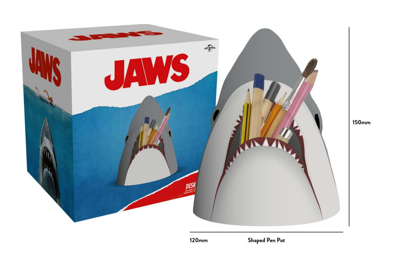 LES DENTS DE LA MER Requin Pot à Crayon