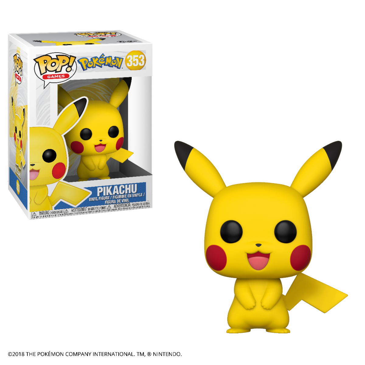 Pikachu POKEMON Funko POP N° 353 Pikachu