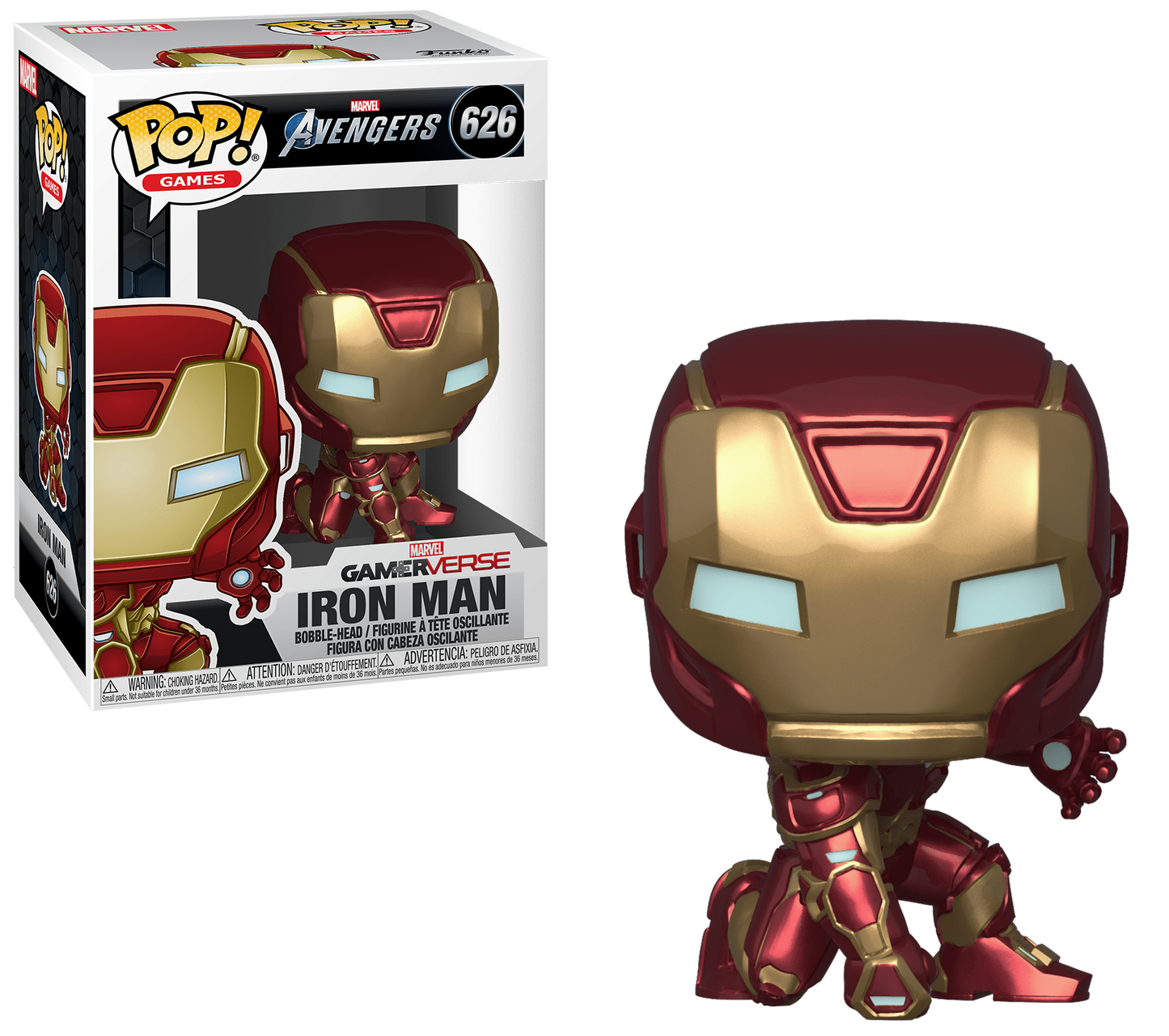 AVENGERS POP N° 626 Gamerverse Iron Man