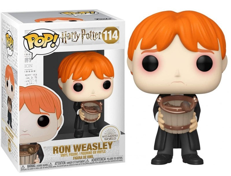 HARRY POTTER POP N° 114 Ron Pucking Slug w/ Bucket