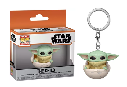 THE MANDALORIAN Pocket Pop Keychains The Child in Pod *R