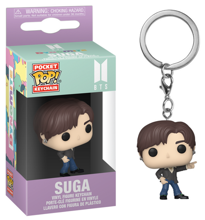 BTS Pocket Pop Keychains Dynamite Suga