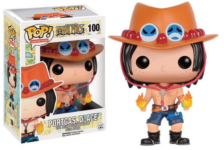 Portgas D. Ace One Piece POP! Television Vinyl figurine Portgas D. Ace 9 cm