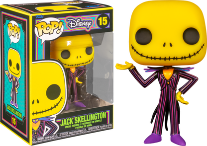 NIGHTMARE BEFORE CHRISTMAS POP N° 15 Blacklight Jack