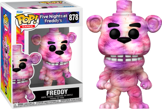 FNAF POP N° 878 Tie-Dye Freddy | Five Nights at Freddy's Figurine POP! Games Vinyl TieDye Freddy 9 cm