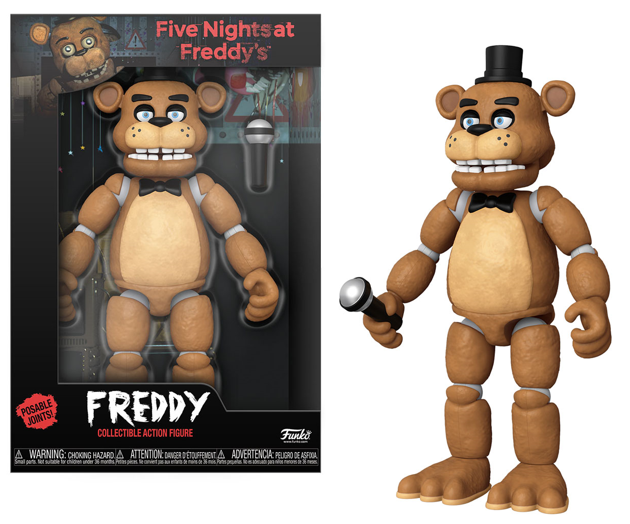 FNAF Freddy Fazbear Action Figure POP Five Nights at Freddy's