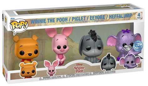 DISNEY POP Winnie The Pooh 4 PACK Sp. Edition