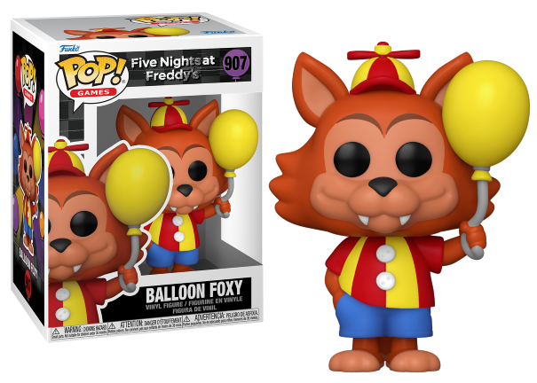 Peluche Circus Foxy Five Nights at Freddy's: Balloon Circus funko – le  Comptoir du Geek