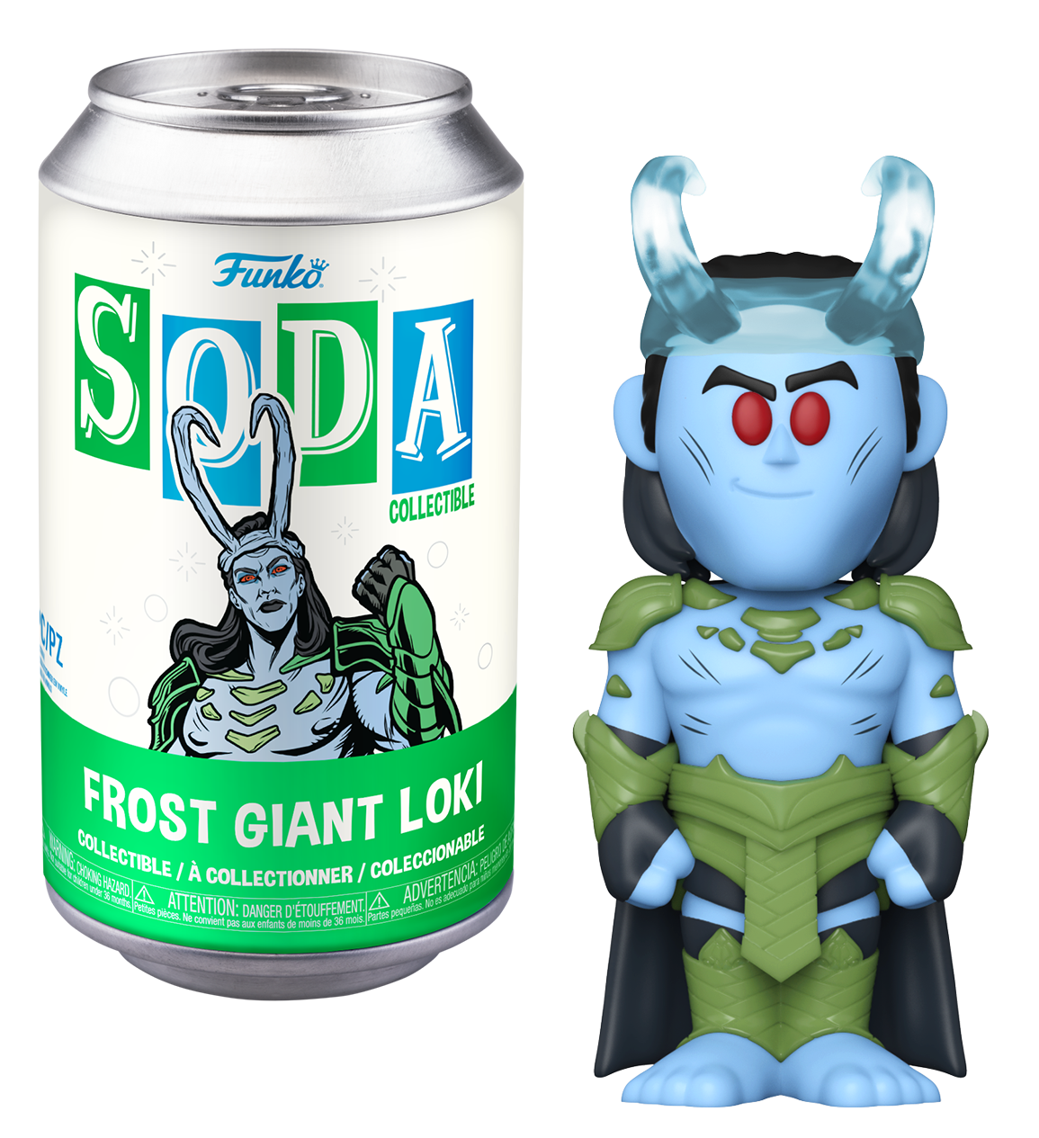 WHAT IF POP Soda Frost Giant Loki avec Chase