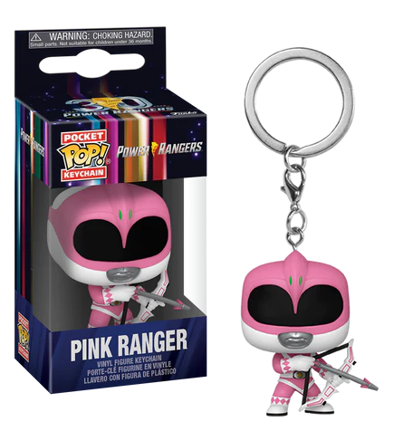 POWER RANGERS 30TH Pocket Pop Keychains Ranger Rose