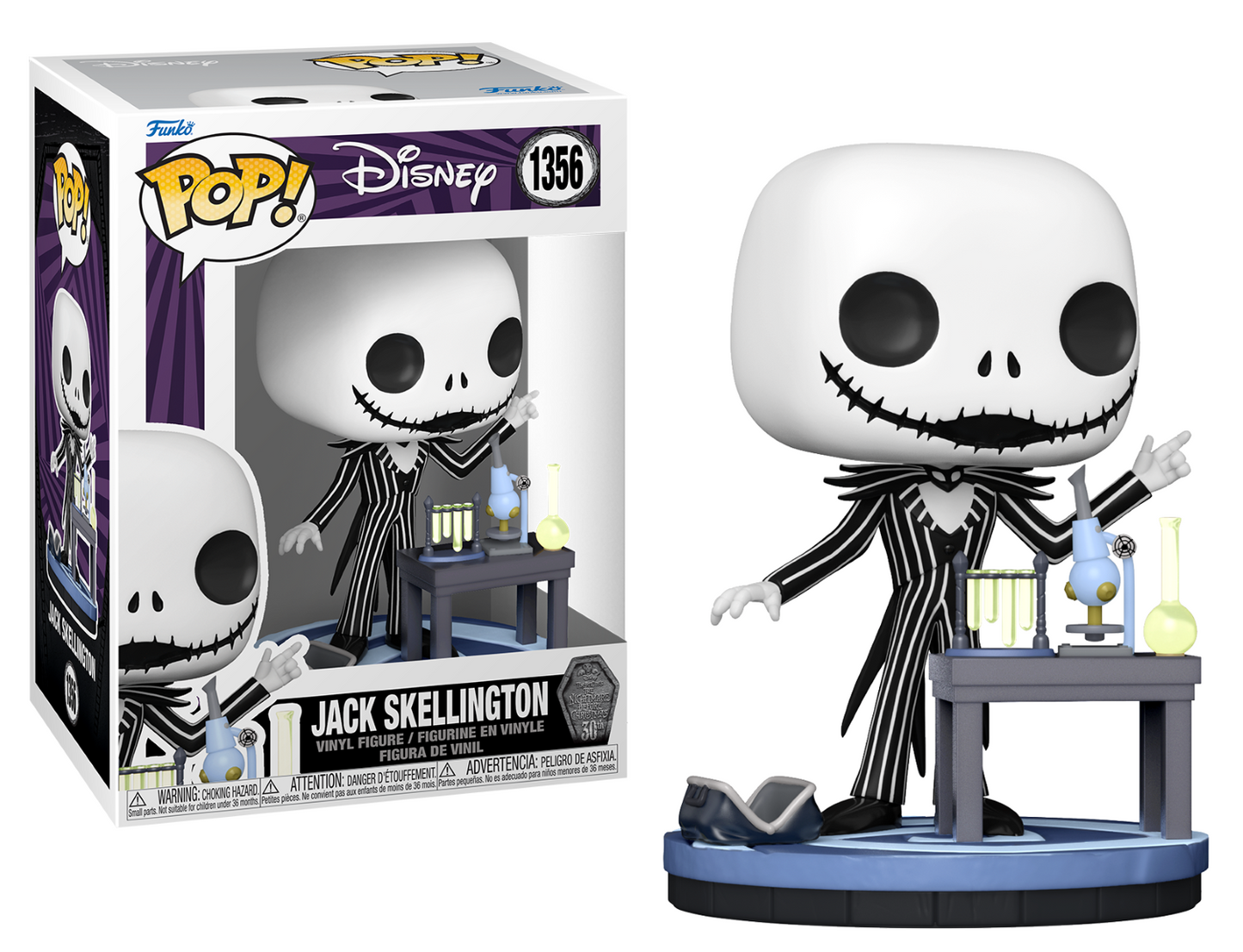 NBX "30ème Anniv." POP Disney N° 1356 Jack (Lab)