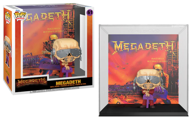 MEGADETH POP Albums N° 61 Peace sells... But who's buying?