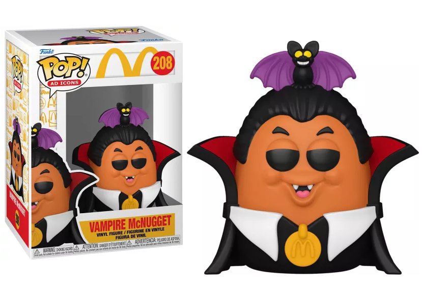 MCDONALDS POP Ad Icons N° 208 Nugget Buddies Vampire