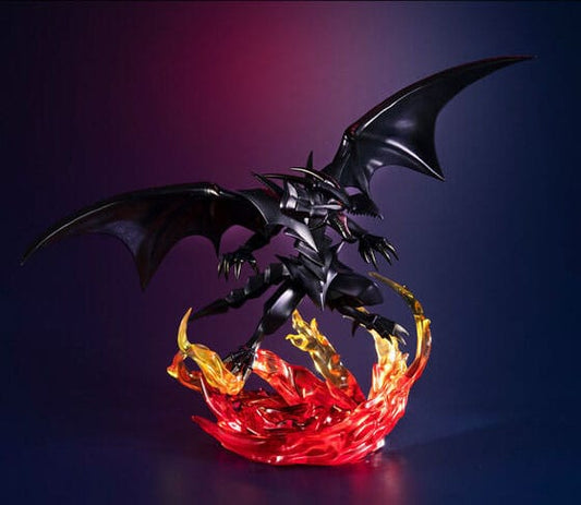 YU-GI-OH! Dragon Noir Yeux Rouges -Statuette Monsters Chronicle 14cm