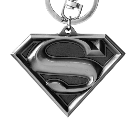 SUPERMAN Logo Porte-clés en étain