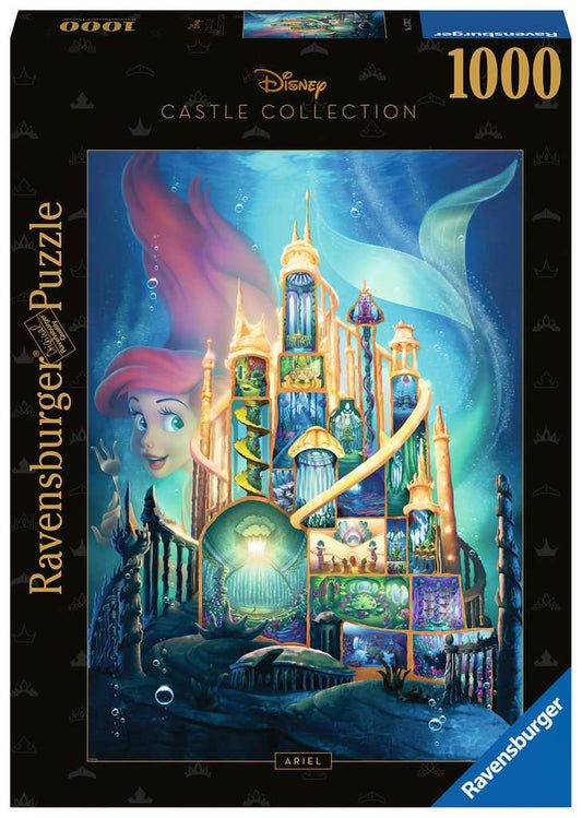 DISNEY CASTLE Ariel Puzzle 1000pcs Ravensburger