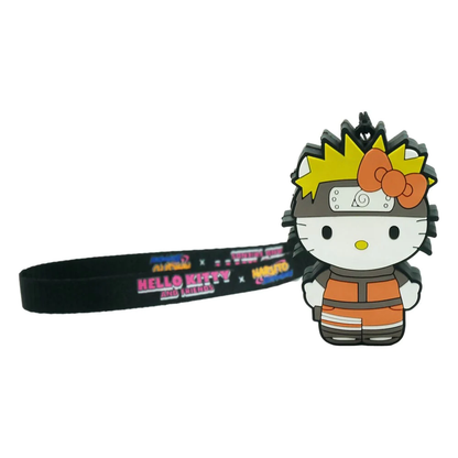 NARUTO x HELLO KITTY Porte-clés PVC 6cm