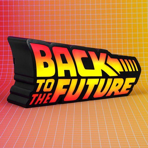 Lampe Retour vers le Futur Logo Back to the Futur BTTF Fizz Creations Funko